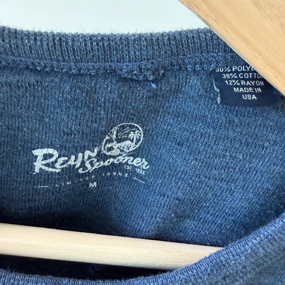 Reyn Spooner Men's Navy Crewneck Sweater